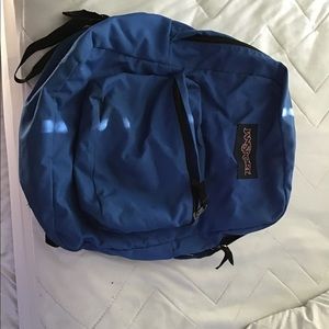 Blue Jansport Backpack